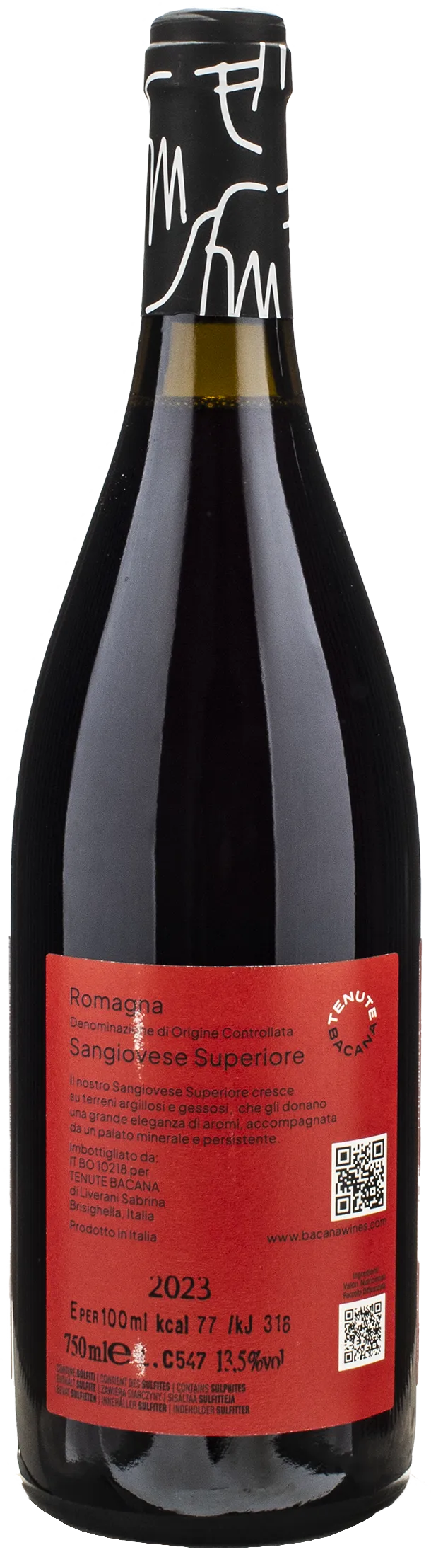 Tenute Bacana Sangiovese Superiore 2023
