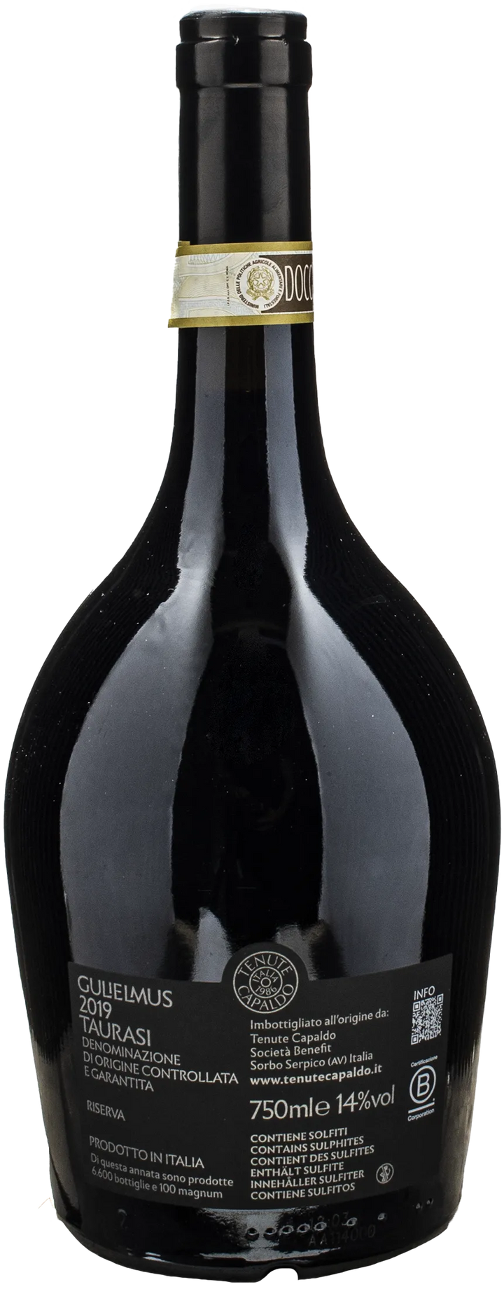 Tenute Capaldo Gulielmus Taurasi Riserva 2019