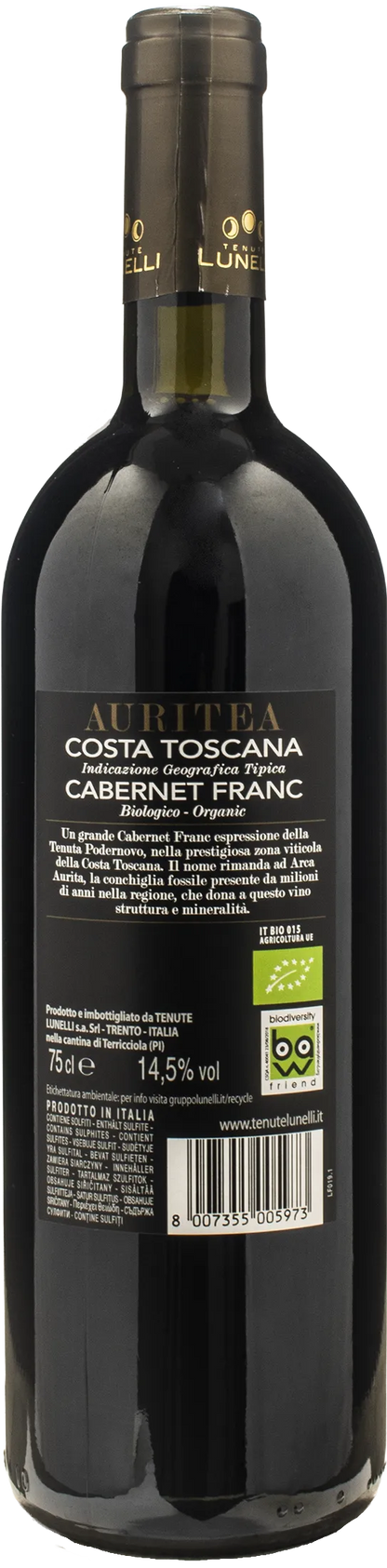 Tenute Lunelli Tenuta Podernovo Costa Toscana Cabernet Franc Auritea 2019
