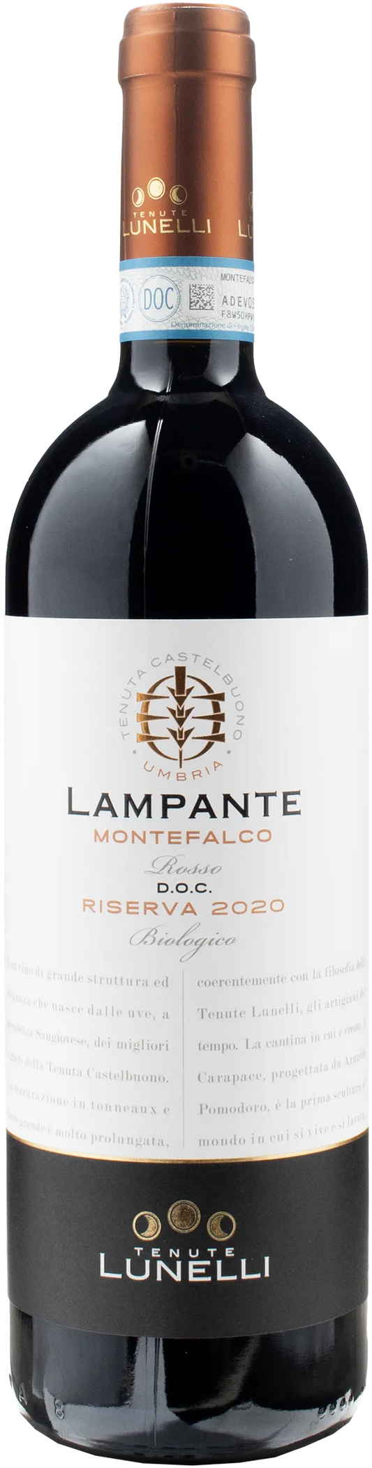 Tenute Lunelli Castelbuono Montefalco Rosso Lampante Riserva 2020