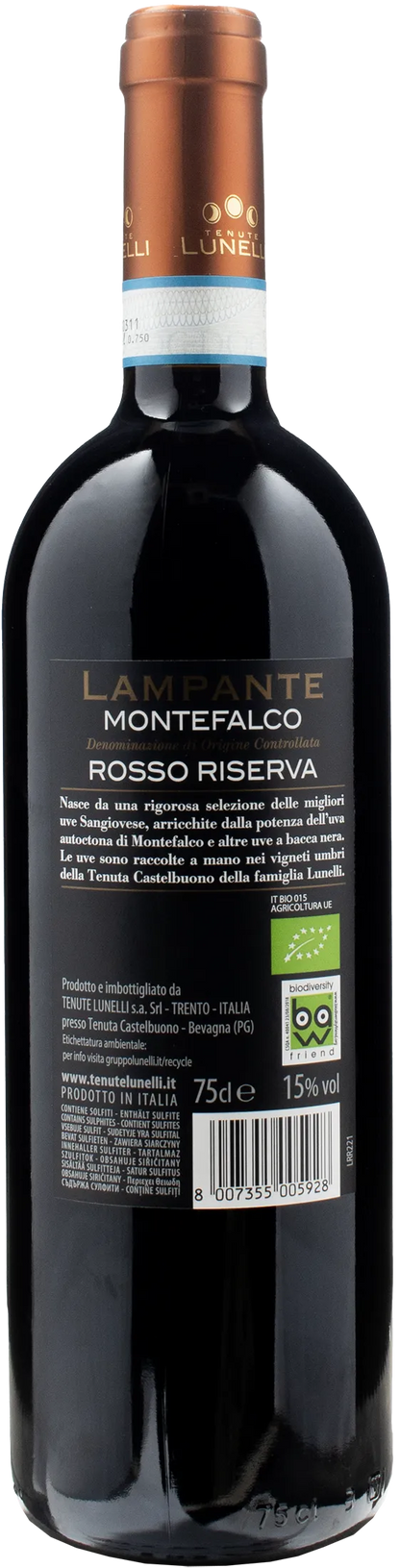 Tenute Lunelli Castelbuono Montefalco Rosso Lampante Riserva 2020