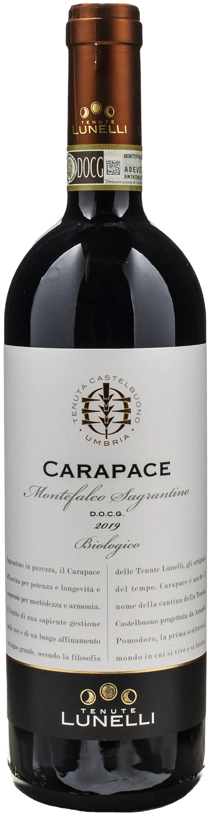 Tenute Lunelli Castelbuono Montefalco Sagrantino Carapace 2019