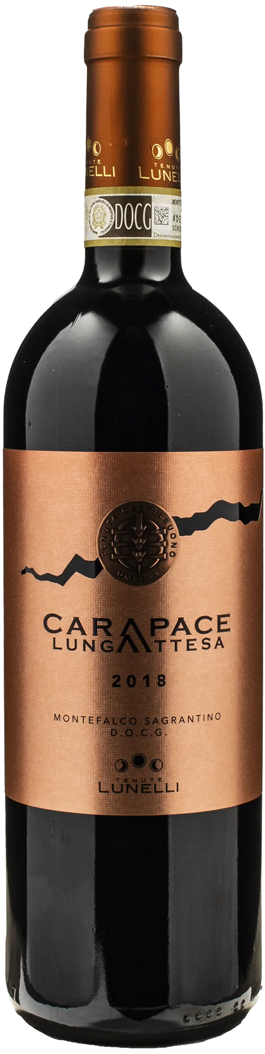 Tenute Lunelli Castelbuono Montefalco Sagrantino Carapace Lunga Attesa 2018