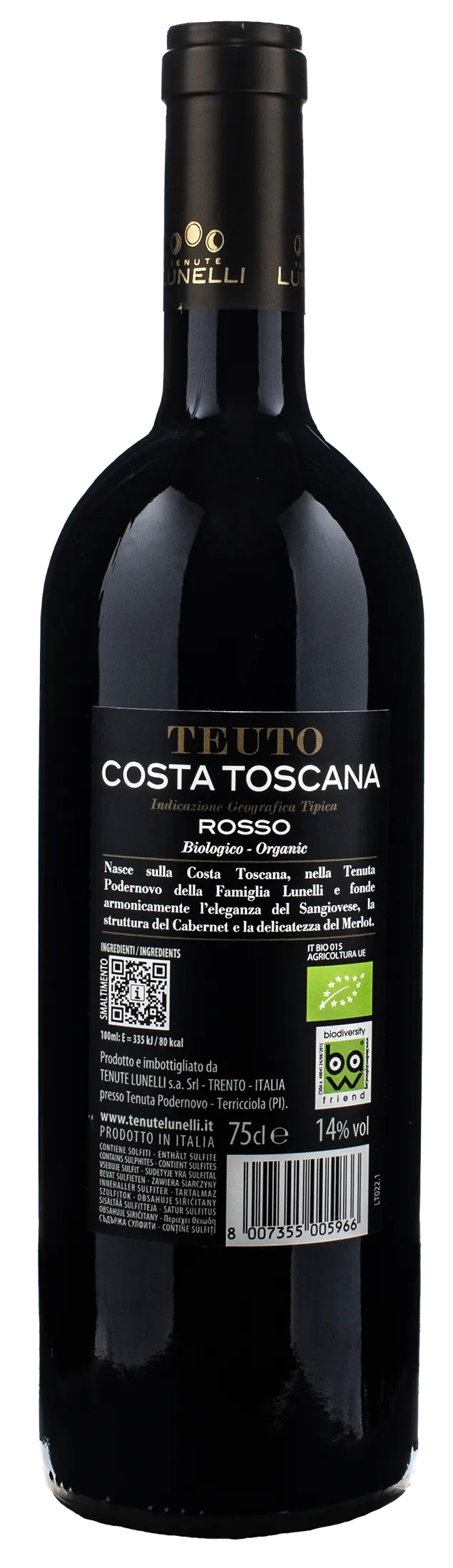 Tenute Lunelli Costa Toscana Teuto 2022