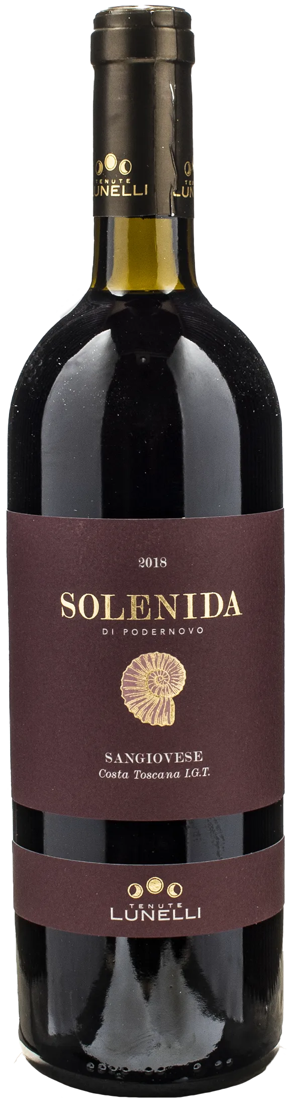 Tenute Lunelli Podernovo Costa Toscana Sangiovese Solenida 2018