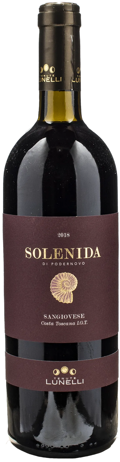 Tenute Lunelli Podernovo Costa Toscana Sangiovese Solenida 2018