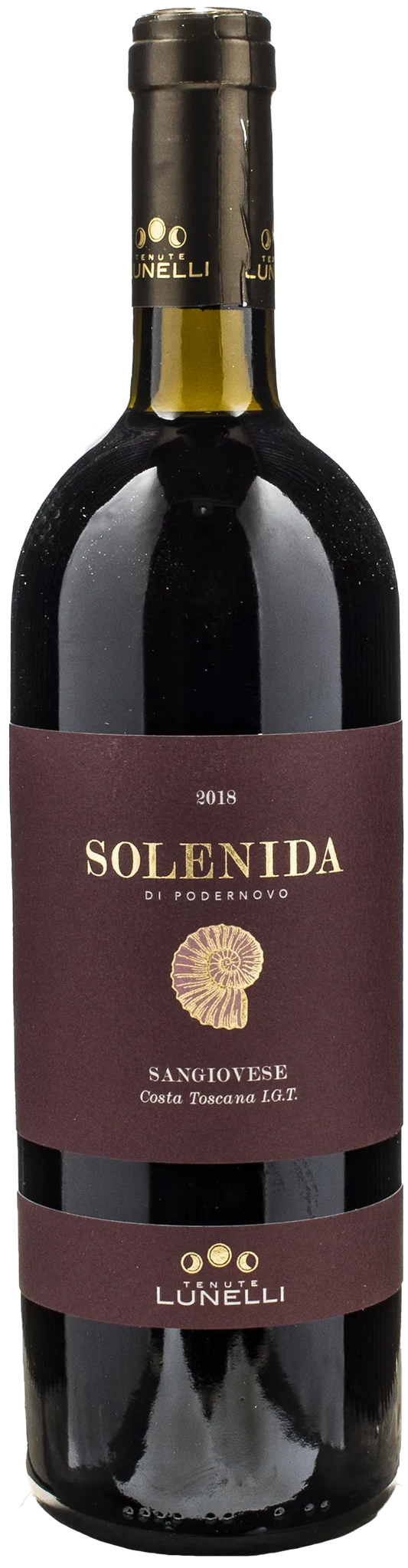 Tenute Lunelli Podernovo Costa Toscana Sangiovese Solenida 2018