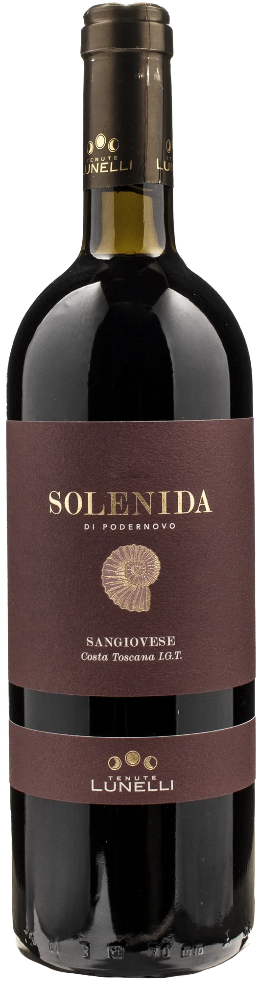 Tenute Lunelli Solenida di Podernovo Costa Toscana Sangiovese 2017