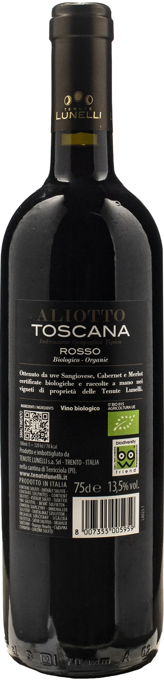 Tenute Lunelli Toscana Aliotto 2023