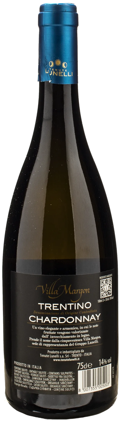Tenute Lunelli Trentino Chardonnay Villa Margon 2021