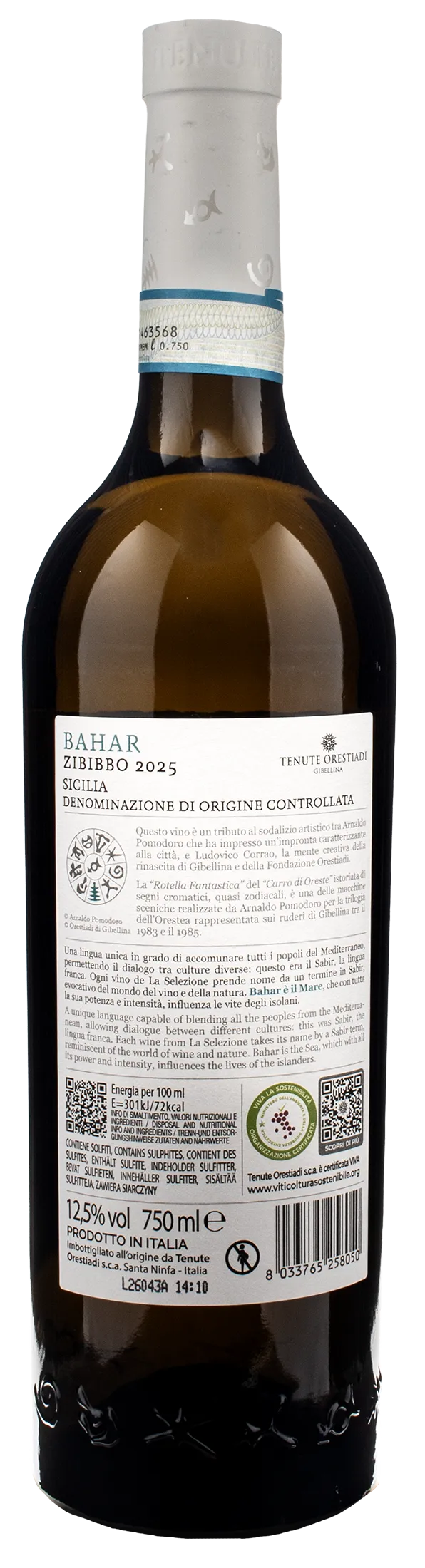 Tenute Orestiadi Bahar Zibibbo 2025