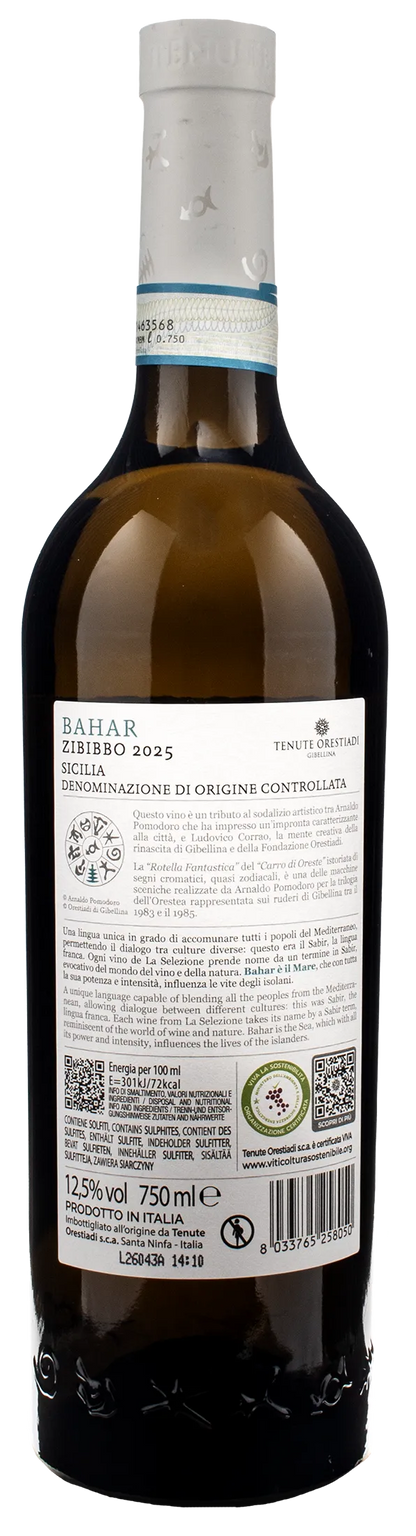 Tenute Orestiadi Bahar Zibibbo 2025