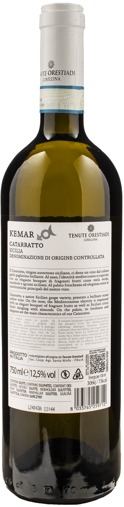 Tenute Orestiadi Catarratto Kemar 2023