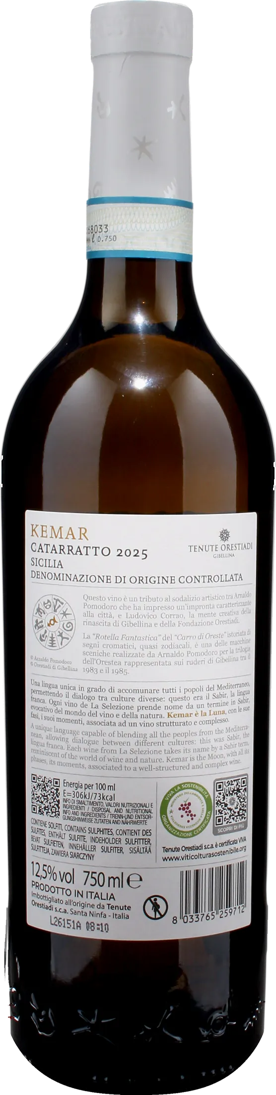 Tenute Orestiadi Catarratto Kemar 2025