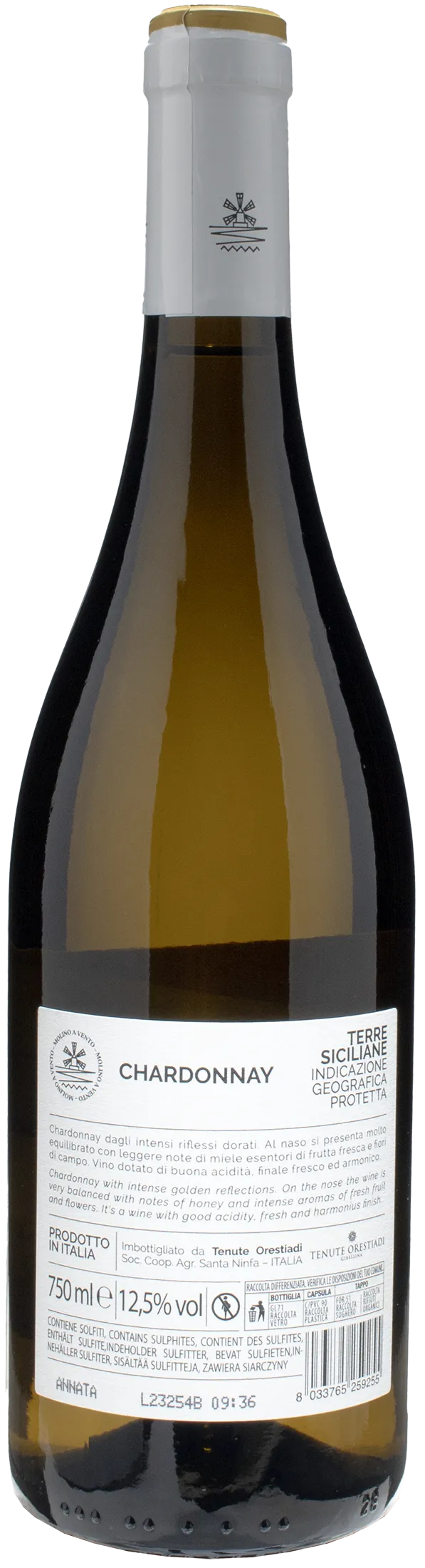Tenute Orestiadi Gibellina Molino a Vento Chardonnay 2023