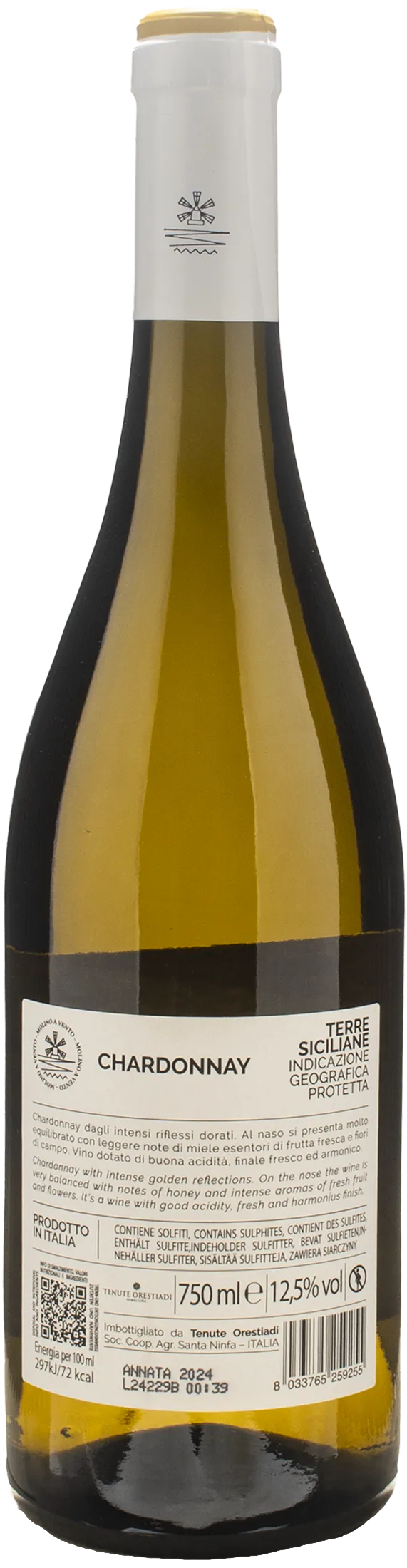 Tenute Orestiadi Gibellina Molino a Vento Chardonnay 2024