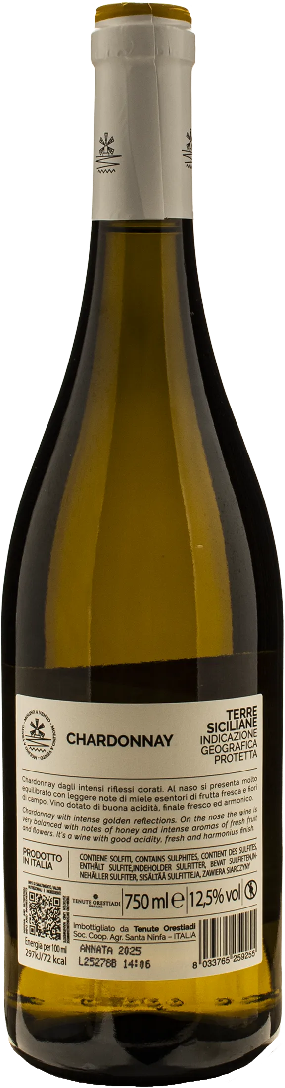 Tenute Orestiadi Molino a Vento Chardonnay 2025