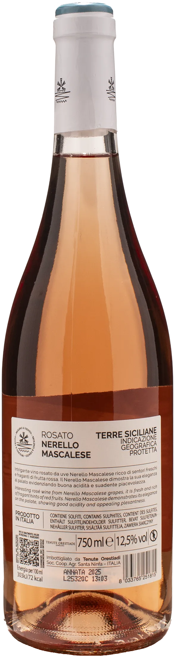 Tenute Orestiadi Molino a Vento Rosè Nerello Mascalese 2025
