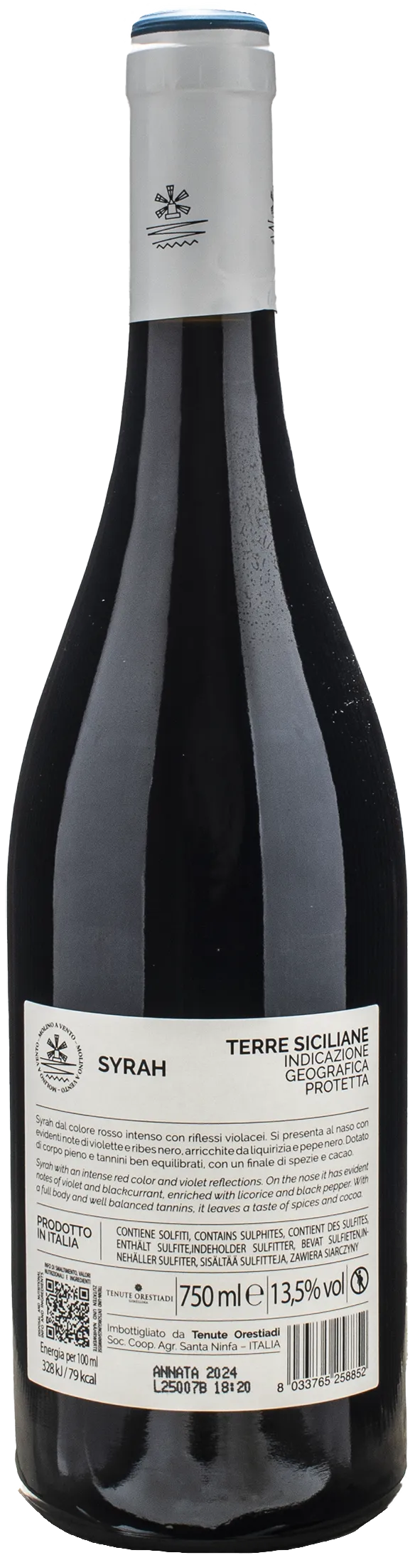Tenute Orestiadi Molino a Vento Syrah 2024