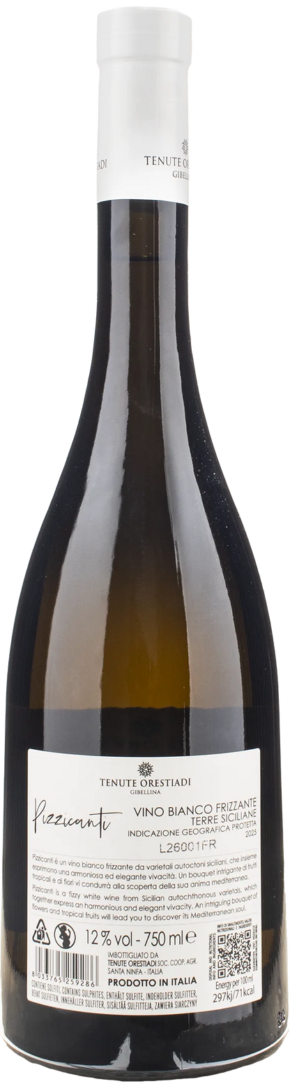 Tenute Orestiadi Pizzicanti Bianco Frizzante 2025