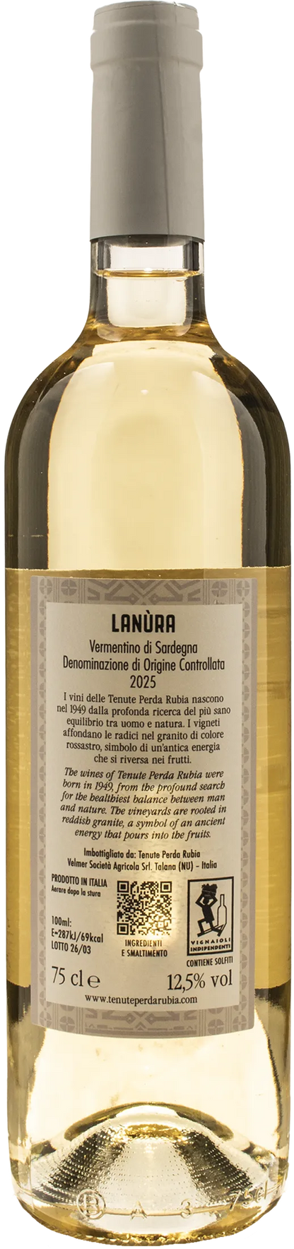 Tenute Perda Rubia Vermentino di Sardegna Lanura 2025