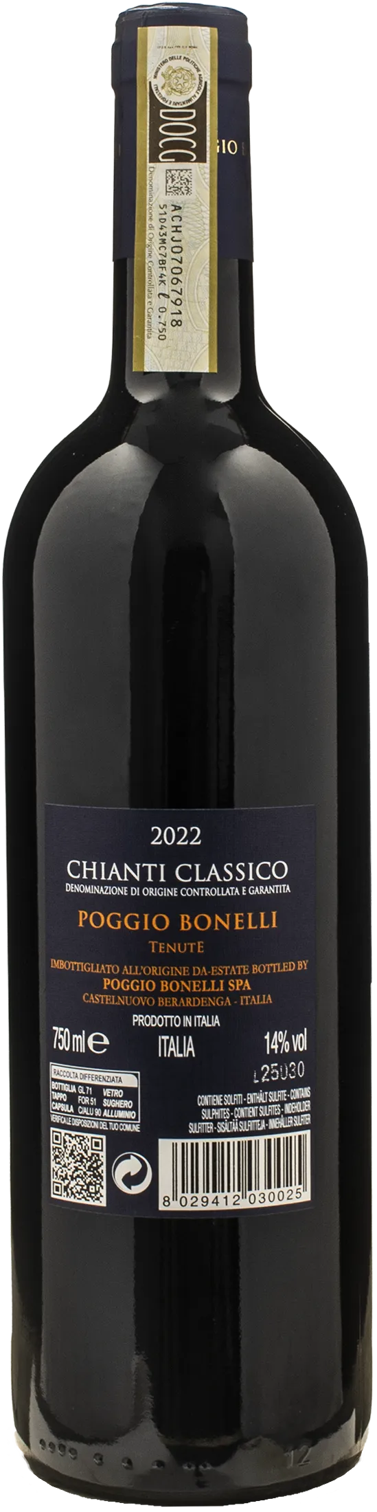 Tenute Poggio Bonelli Chianti Classico 2022
