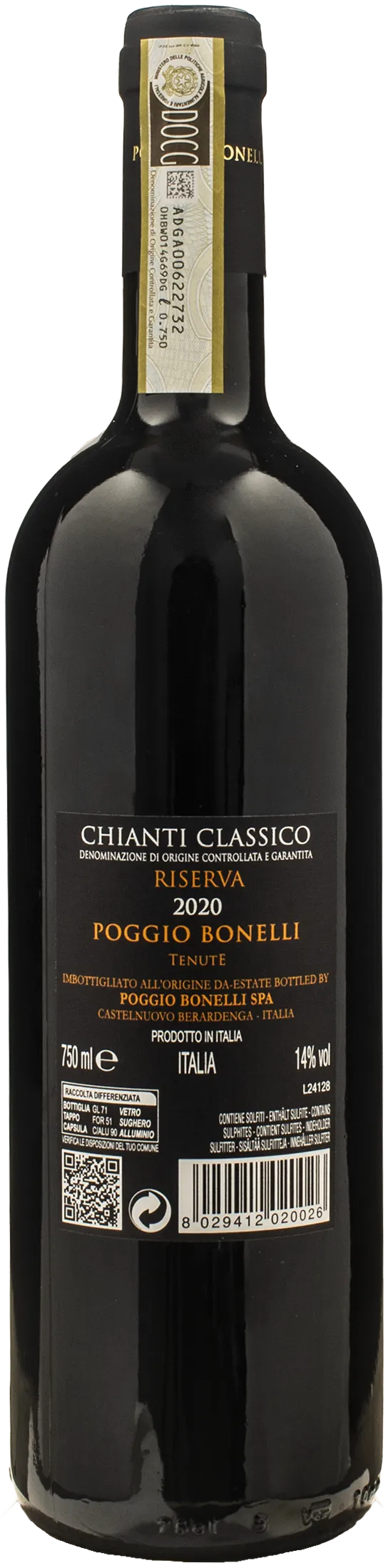 Tenute Poggio Bonelli Chianti Classico Riserva 2020
