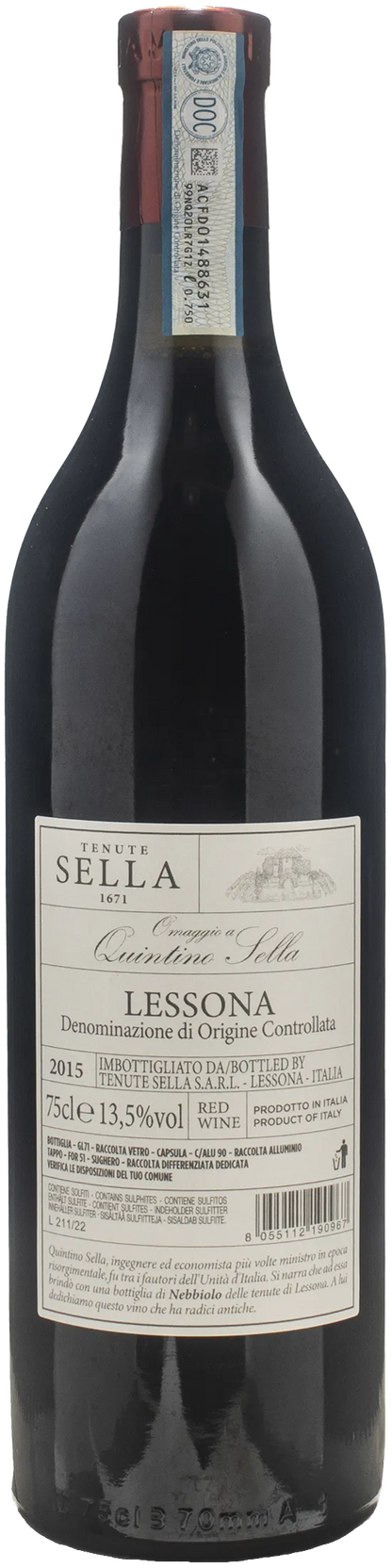 Tenute Sella Omaggio a Quintino Sella Lessona 2015