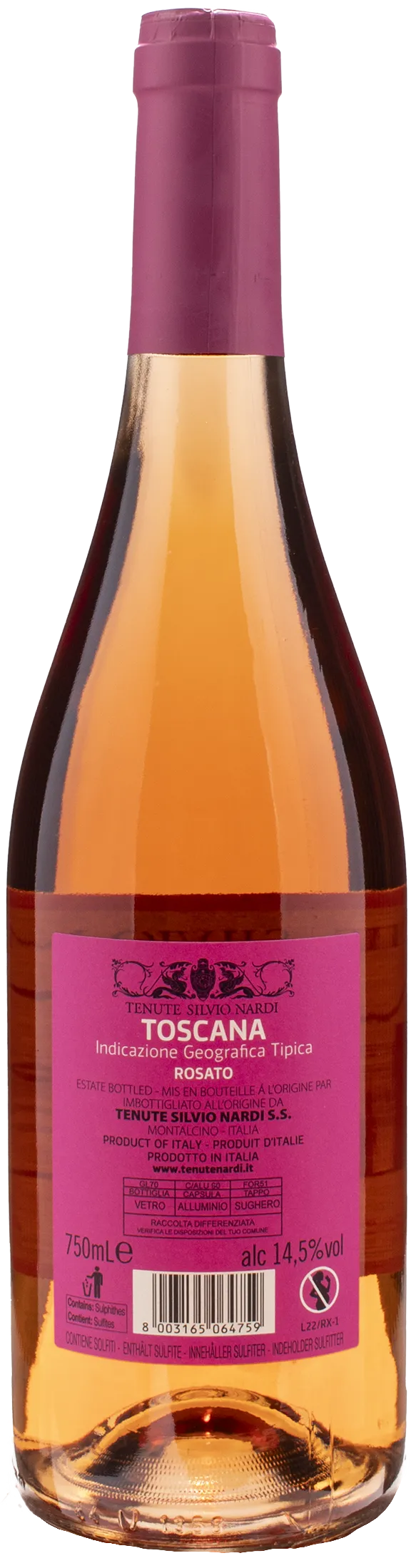 Tenute Silvio Nardi 43° Rosato Toscana
