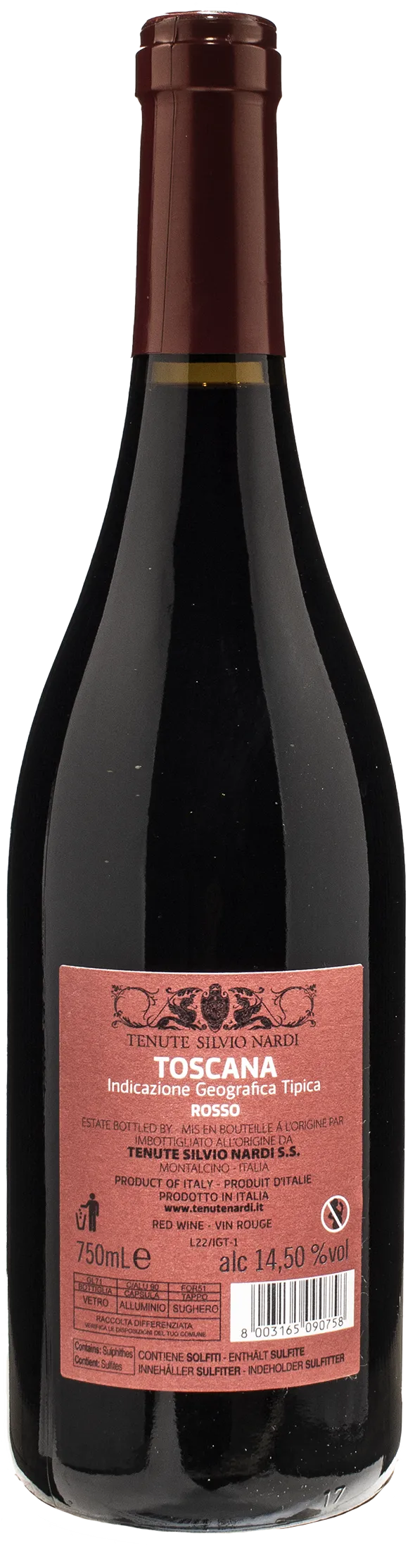 Tenute Silvio Nardi 43° Rosso Toscana