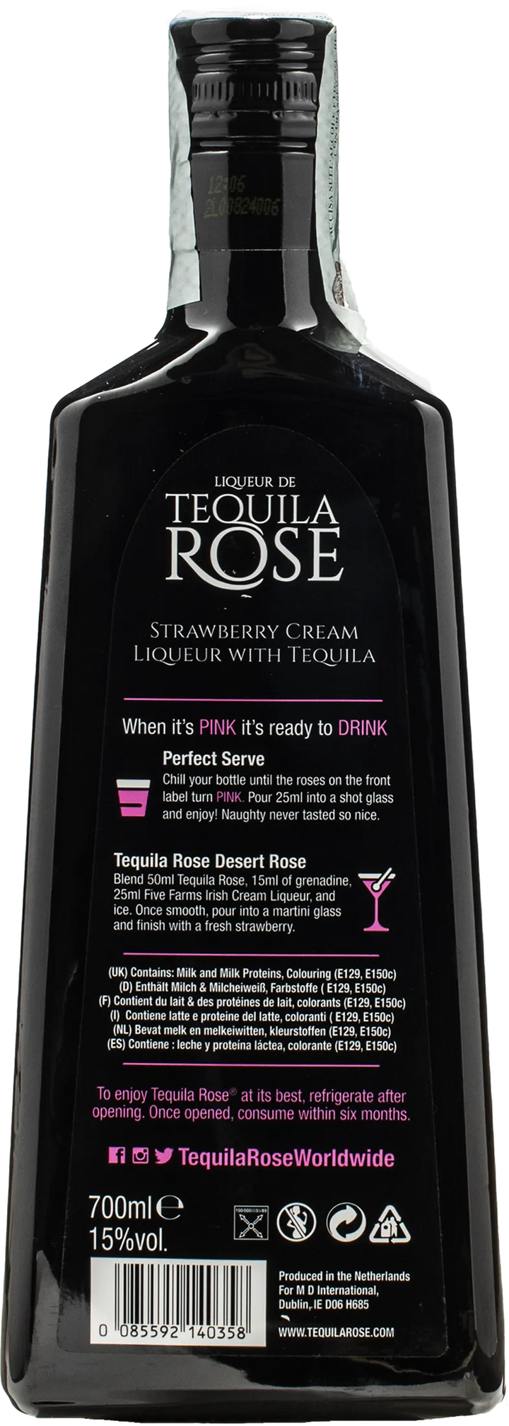 Tequila Rose Strawberry Cream 0.7L