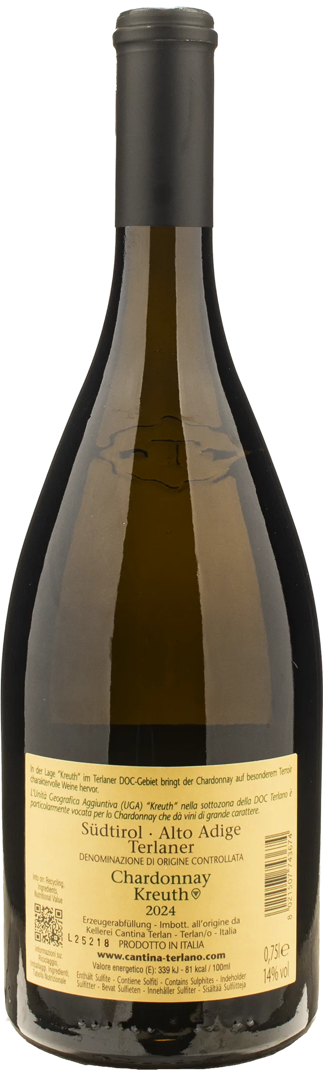 Terlano Chardonnay Kreuth 2024