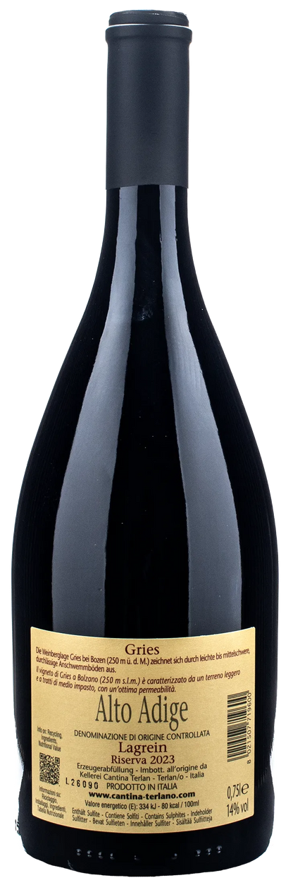 Terlano Lagrein Gries Riserva 2023