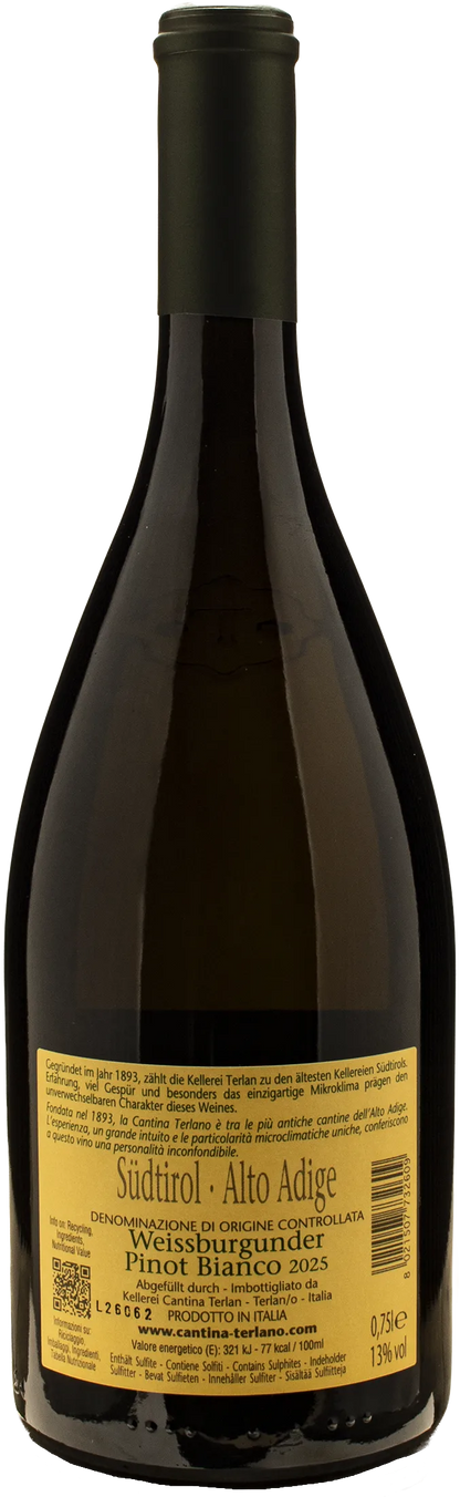Terlano Pinot Bianco Tradition 2025