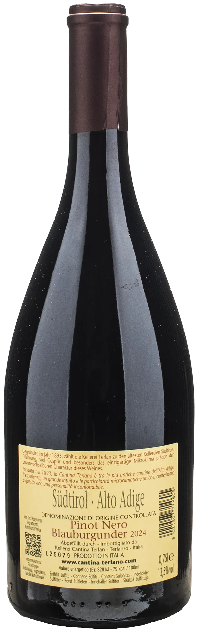 Terlano Pinot Nero Tradition 2024