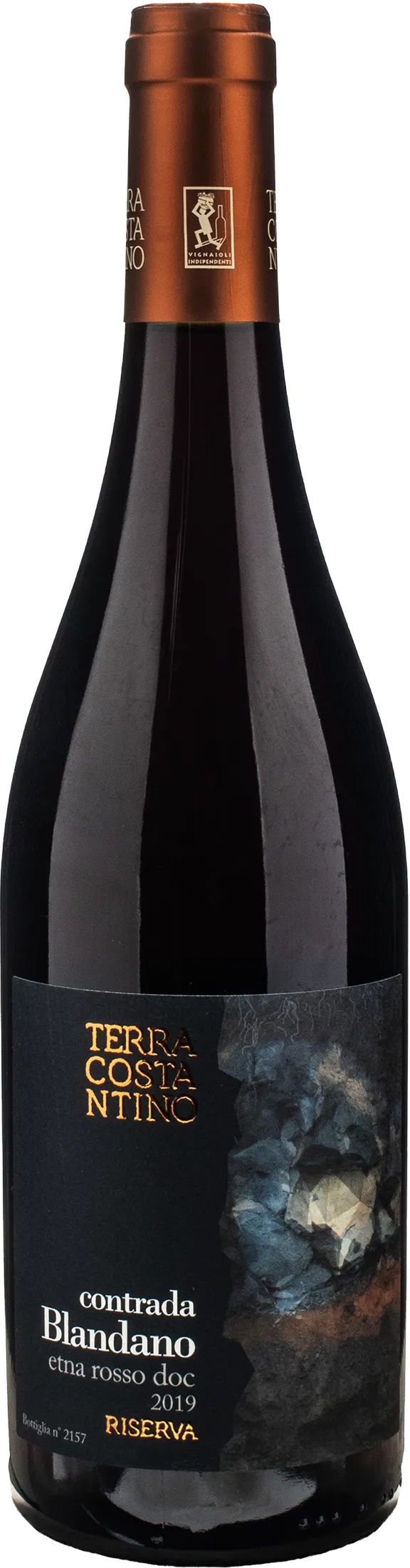 Terra Costantino Etna Rosso Contrada Blandano Riserva 2019