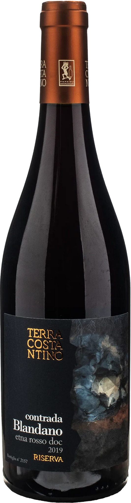 Terra Costantino Etna Rosso Contrada Blandano Riserva 2019
