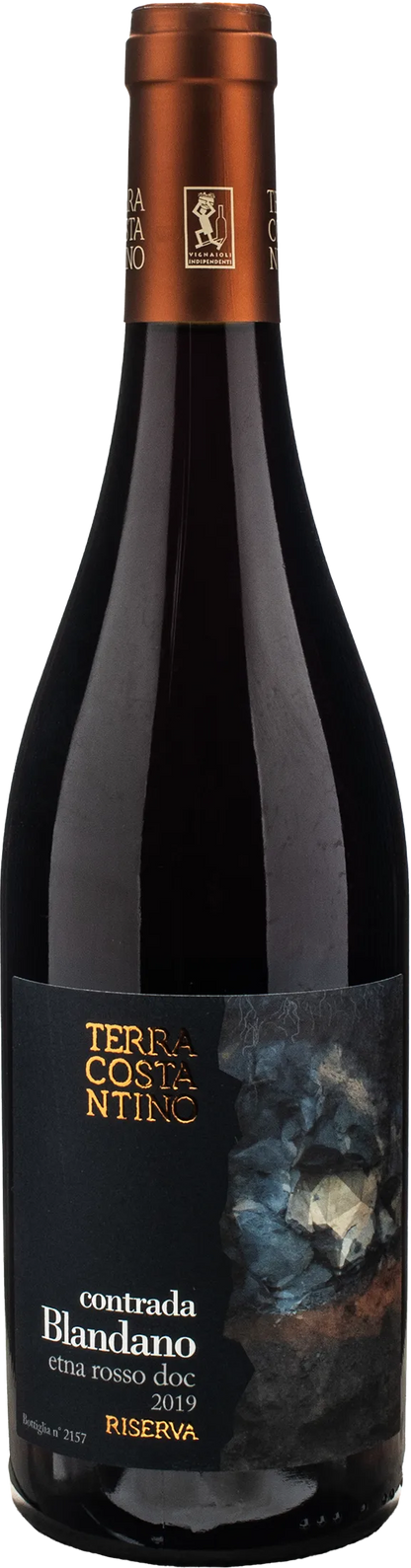 Terra Costantino Etna Rosso Contrada Blandano Riserva 2019