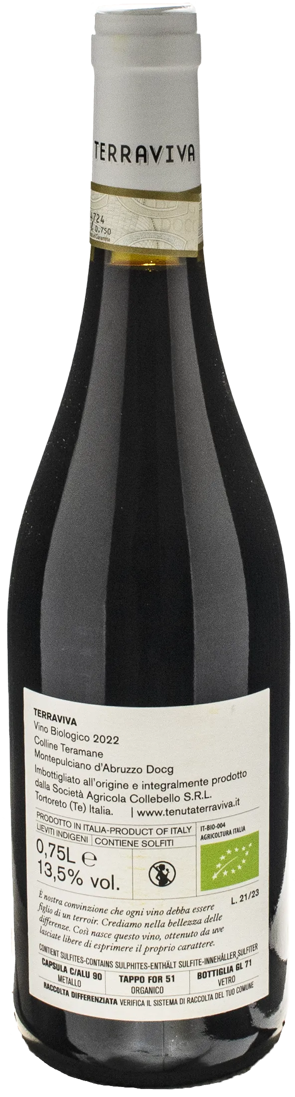 Terraviva Montepulciano d'Abruzzo 2022