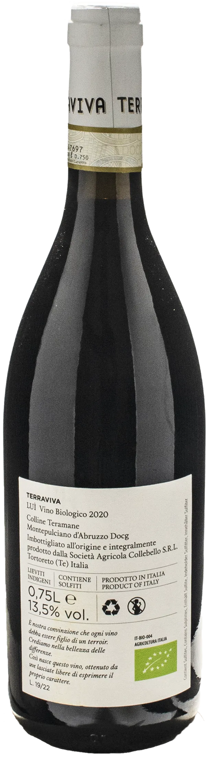 Terraviva Montepulciano d'Abruzzo Lui 2020