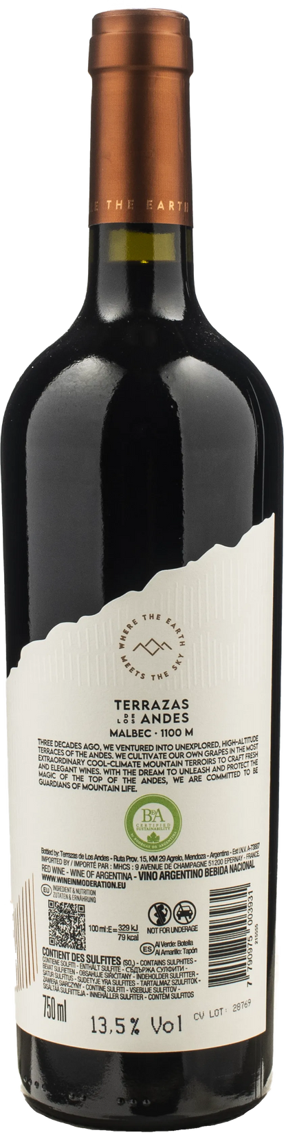 Terrazas de los Andes Malbec 2023