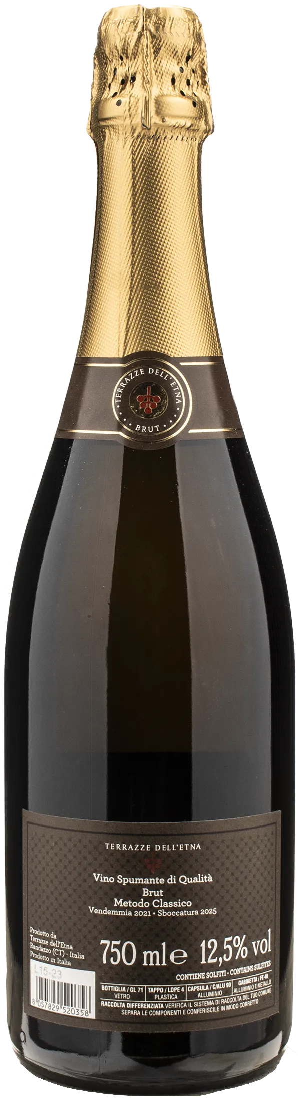 Terrazze dell'Etna Blanc Brut Metodo Classico 2021