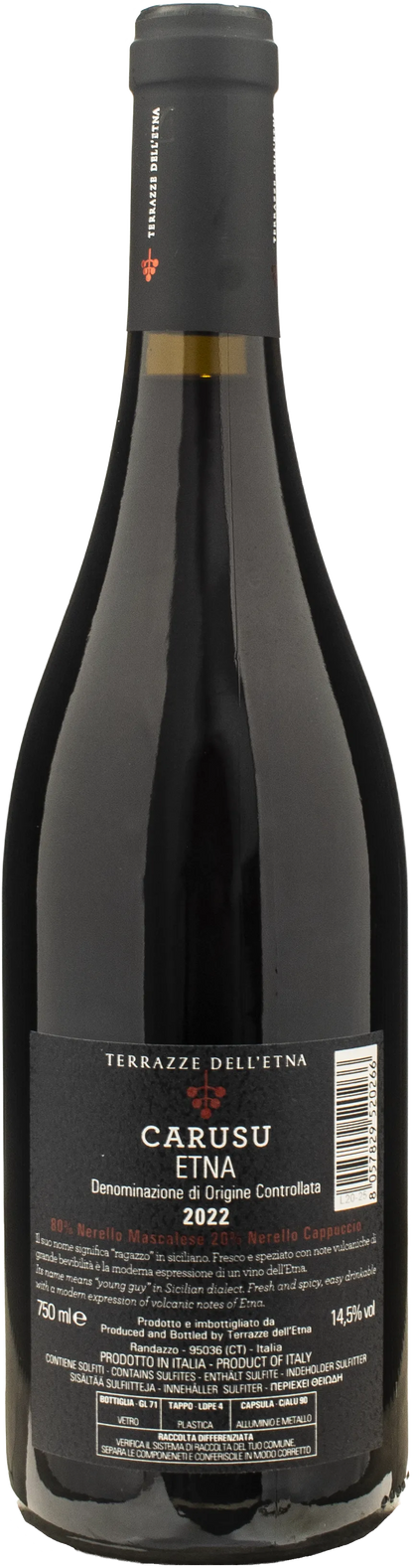 Terrazze dell'Etna Etna Rosso Carusu 2022