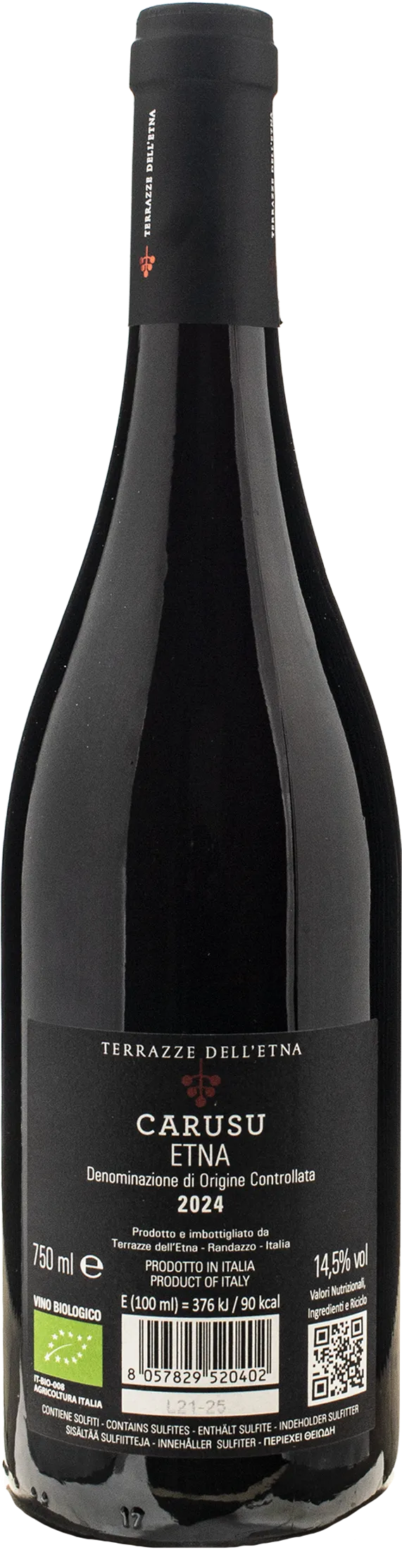 Terrazze dell'Etna Etna Rosso Carusu 2024