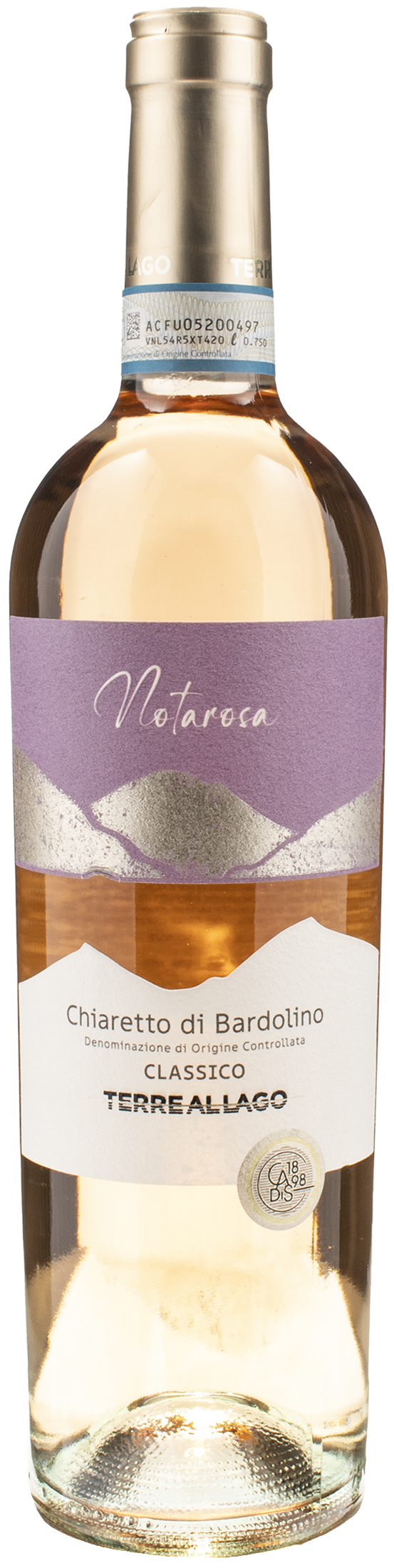 Terre al Lago Bardolino Chiaretto Classico Notarosa 2023
