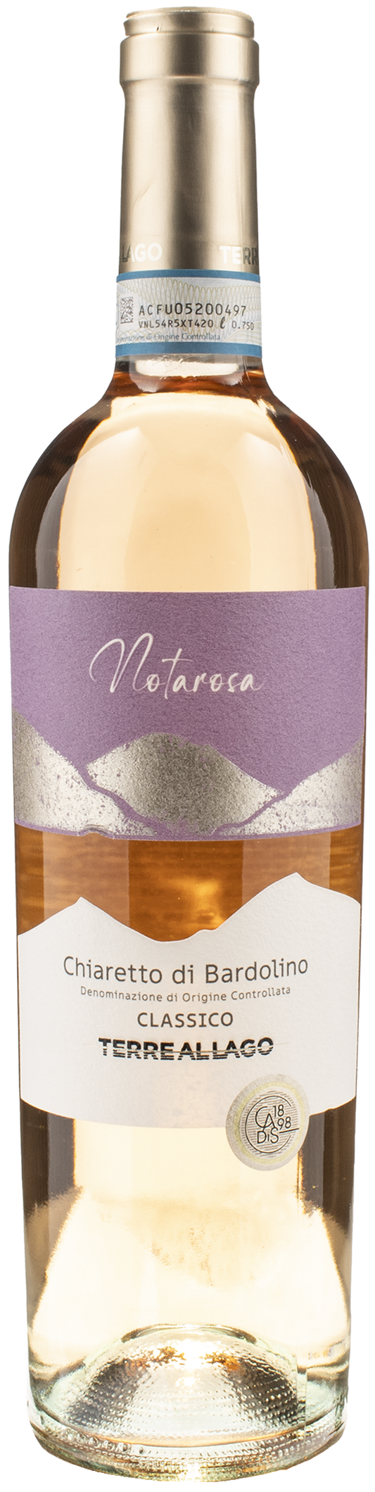 Terre al Lago Bardolino Chiaretto Classico Notarosa 2023