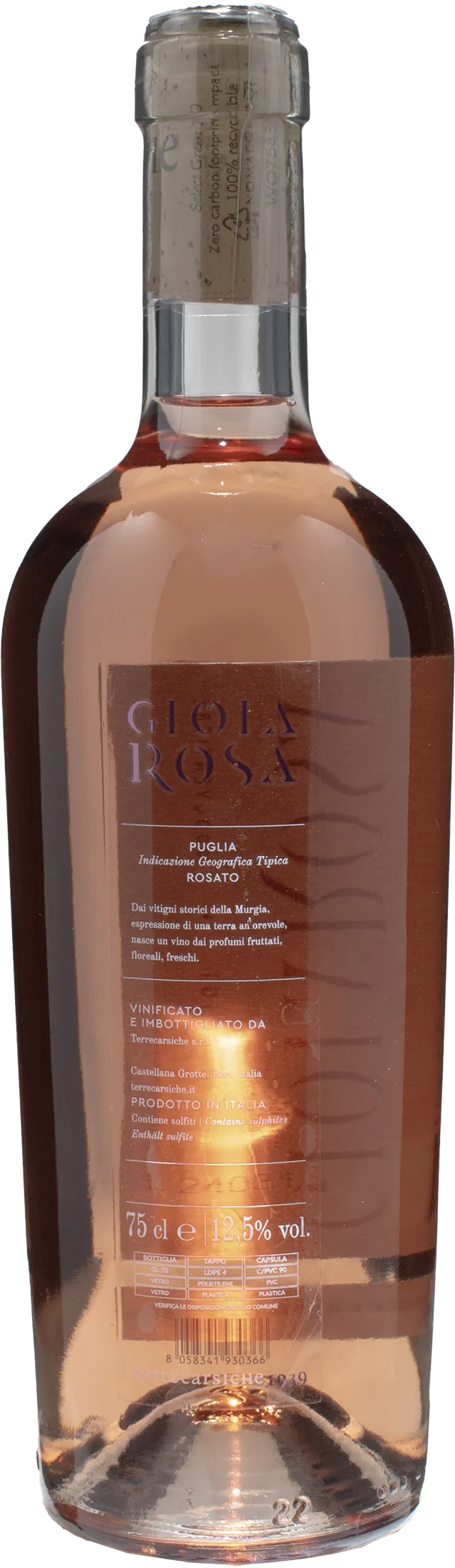 Terrecarsiche1939 Gioia Rosa Rosato 2023