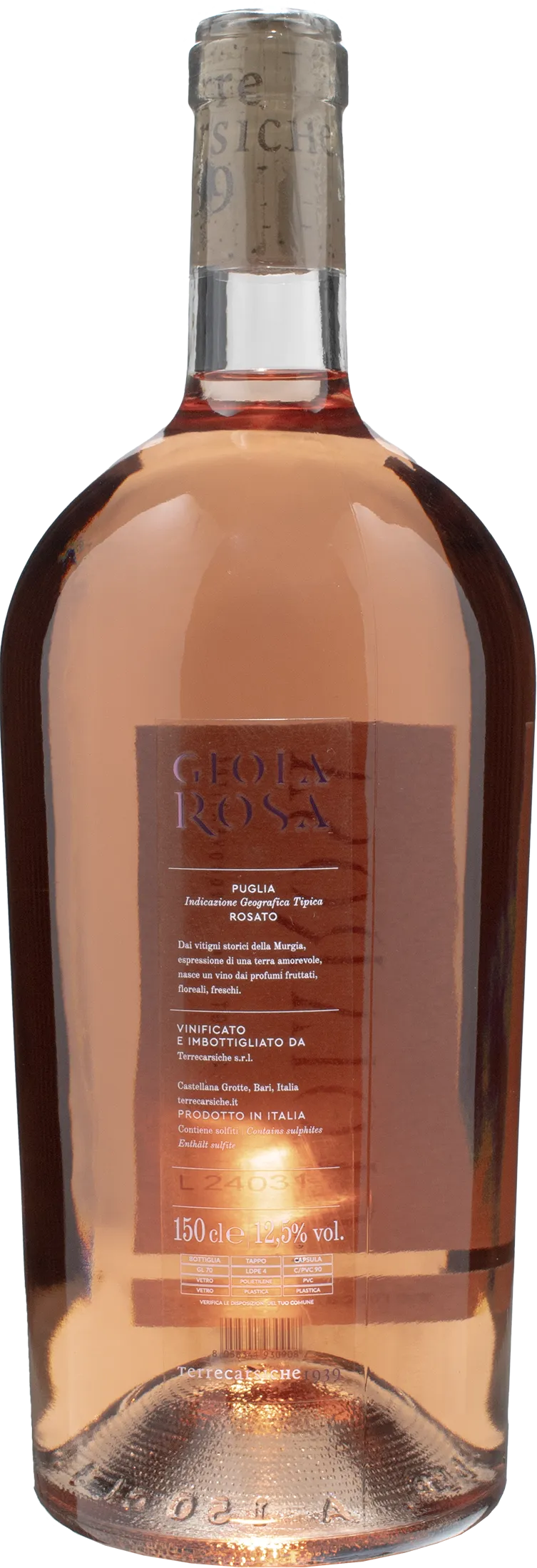 Terrecarsiche1939 Gioia Rosa Rosato Magnum 2023