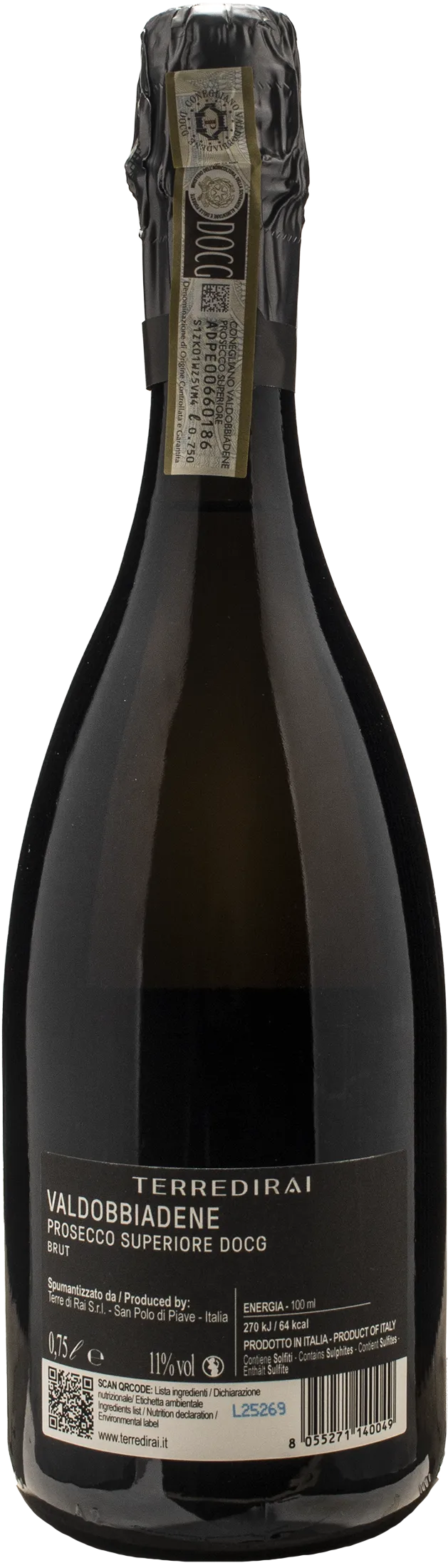 Terre di Rai Prosecco Superiore Valdobbiadene Brut
