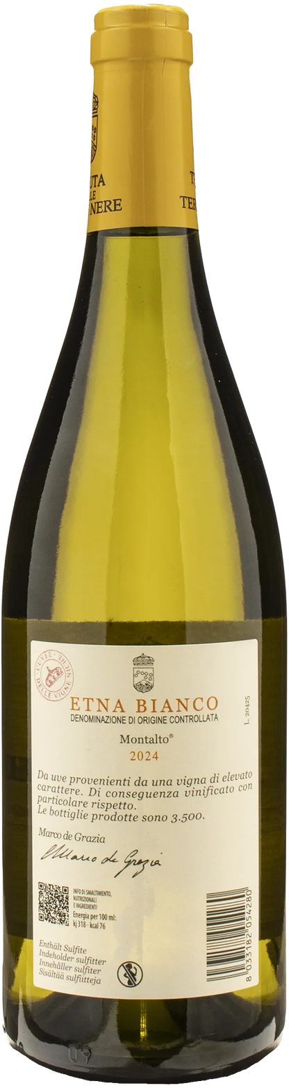 Terre Nere Etna Bianco Montalto Cuvee delle Vigne Niche 2024